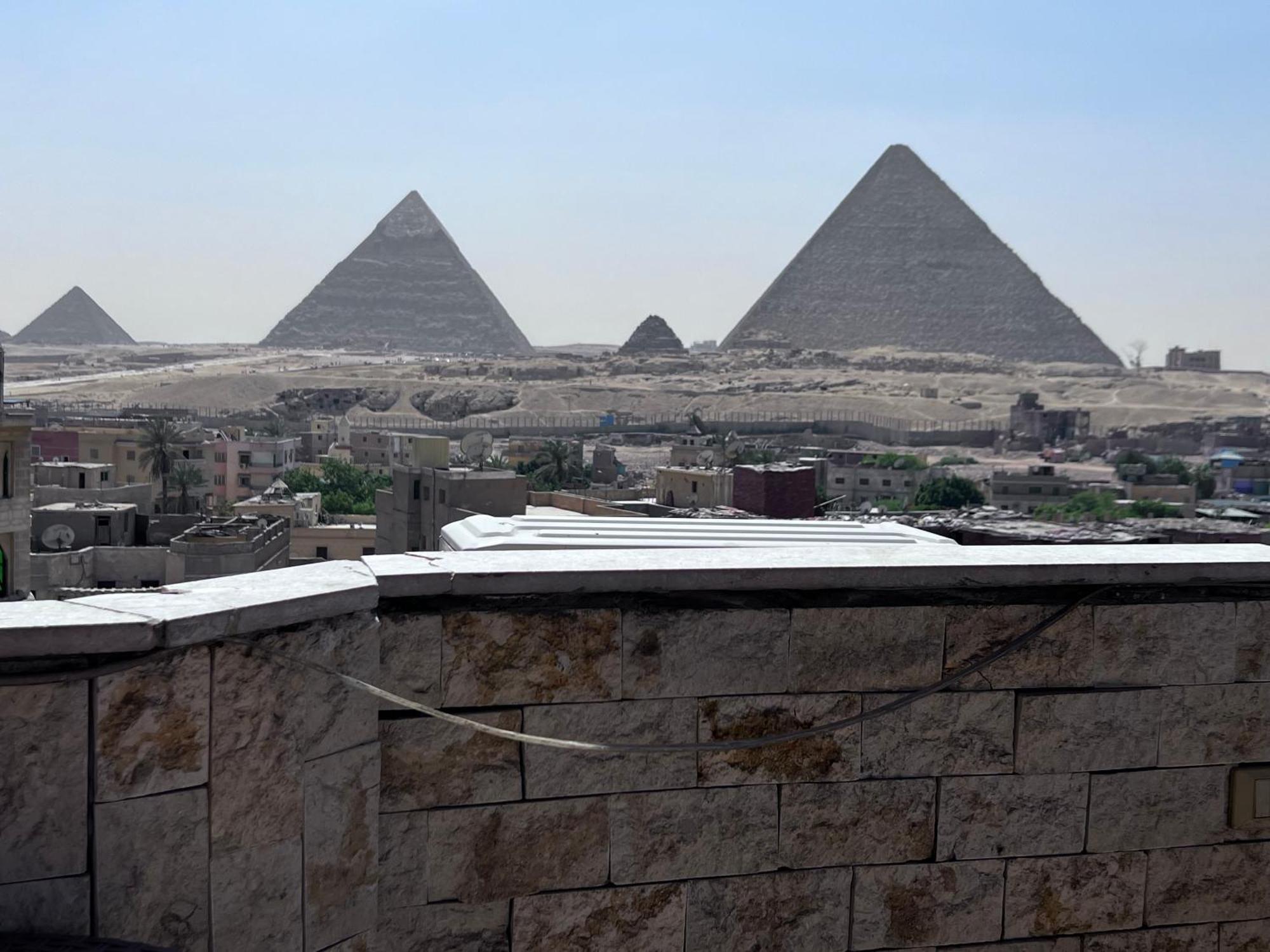 Three Pyramids Hills Cairo